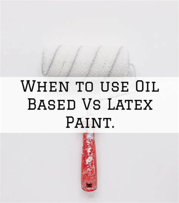 Is oil based and latex the same?