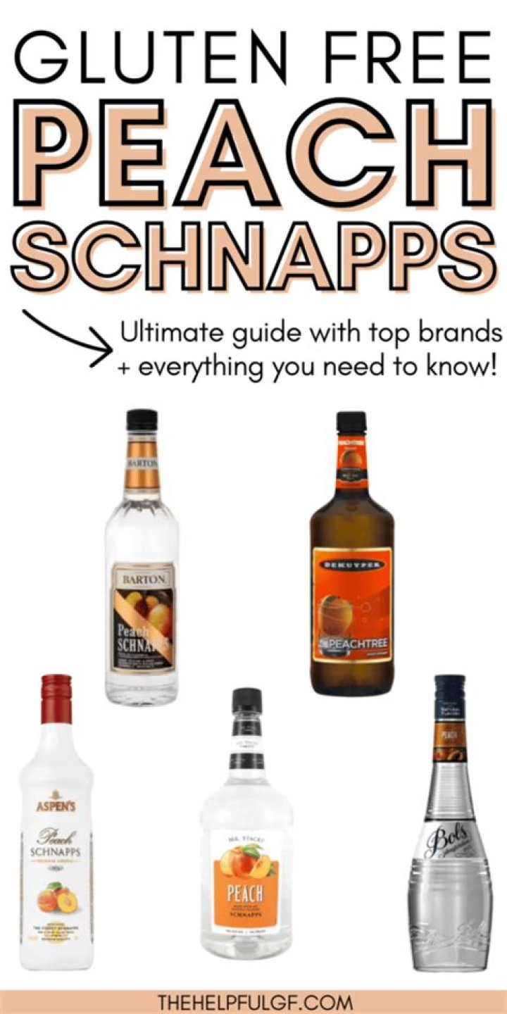 Is peach schnapps sweet