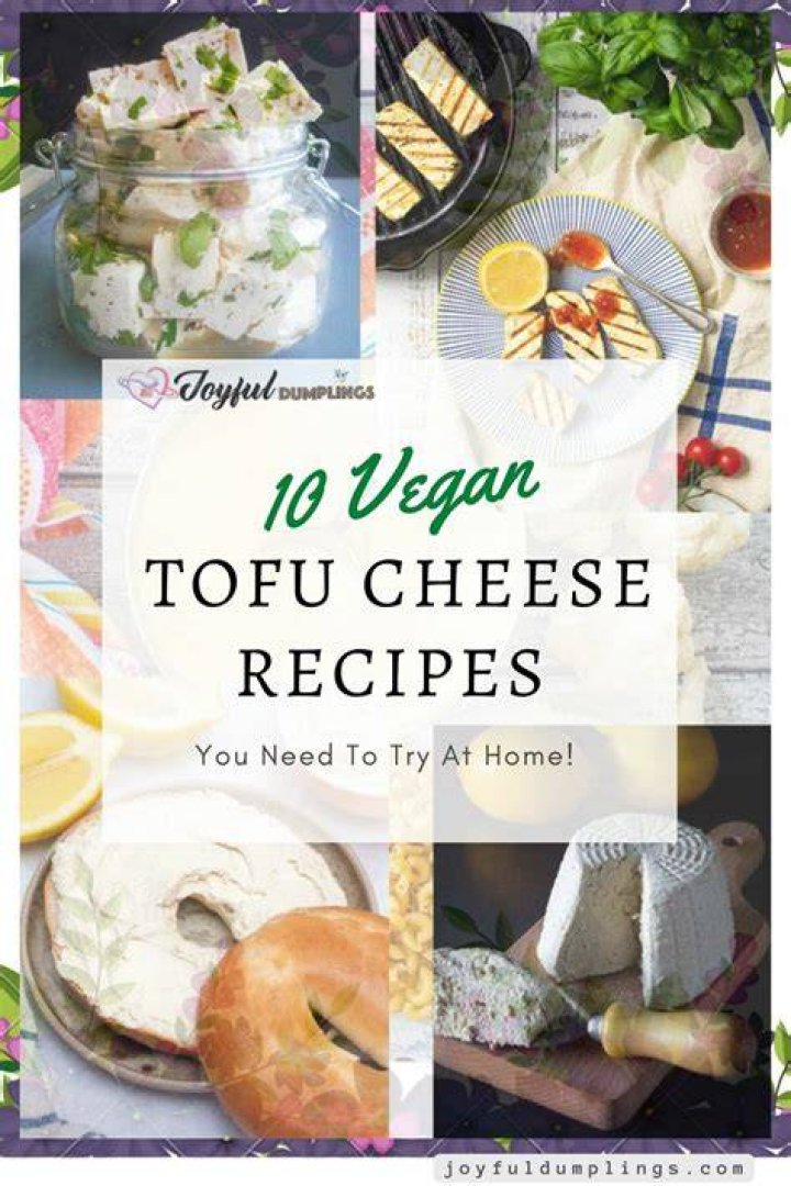 Is tofu considered cheese?