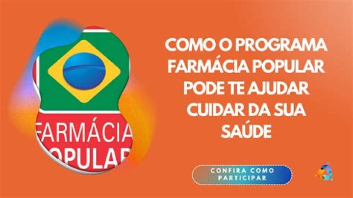O que e o Programa Farmacia Popular?