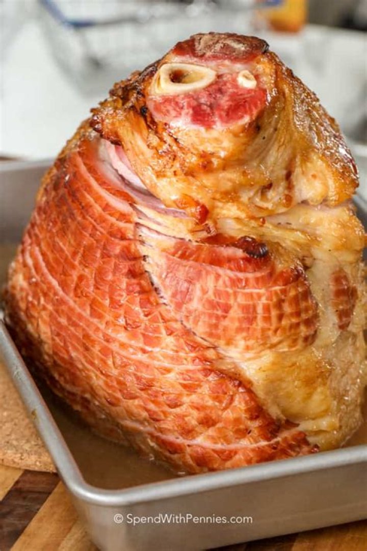 Should spiral ham be covered when cooking?