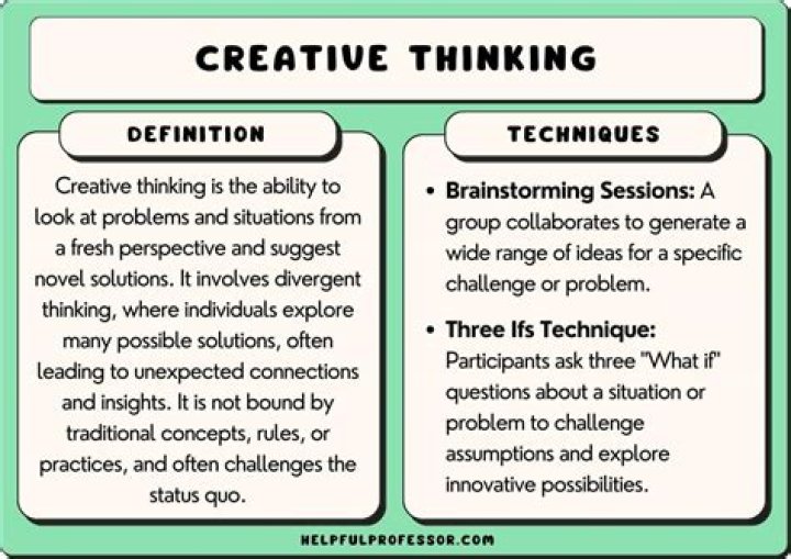 What are creative intelligence examples?