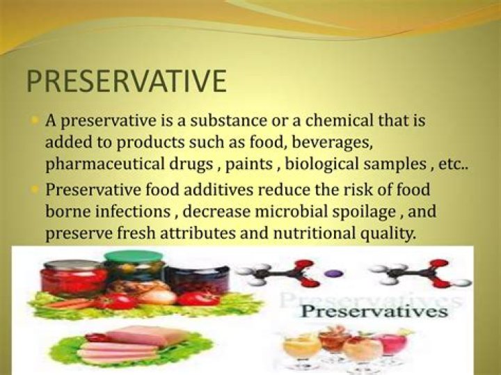 What are preservatives explain