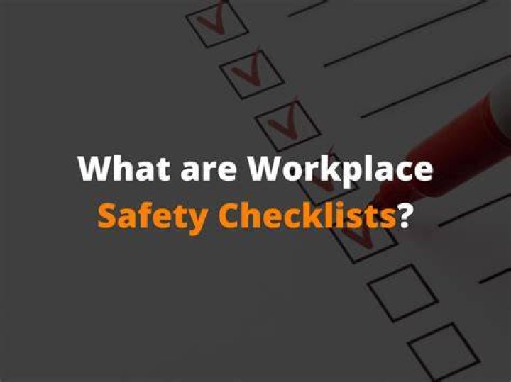 What are safety checklists?