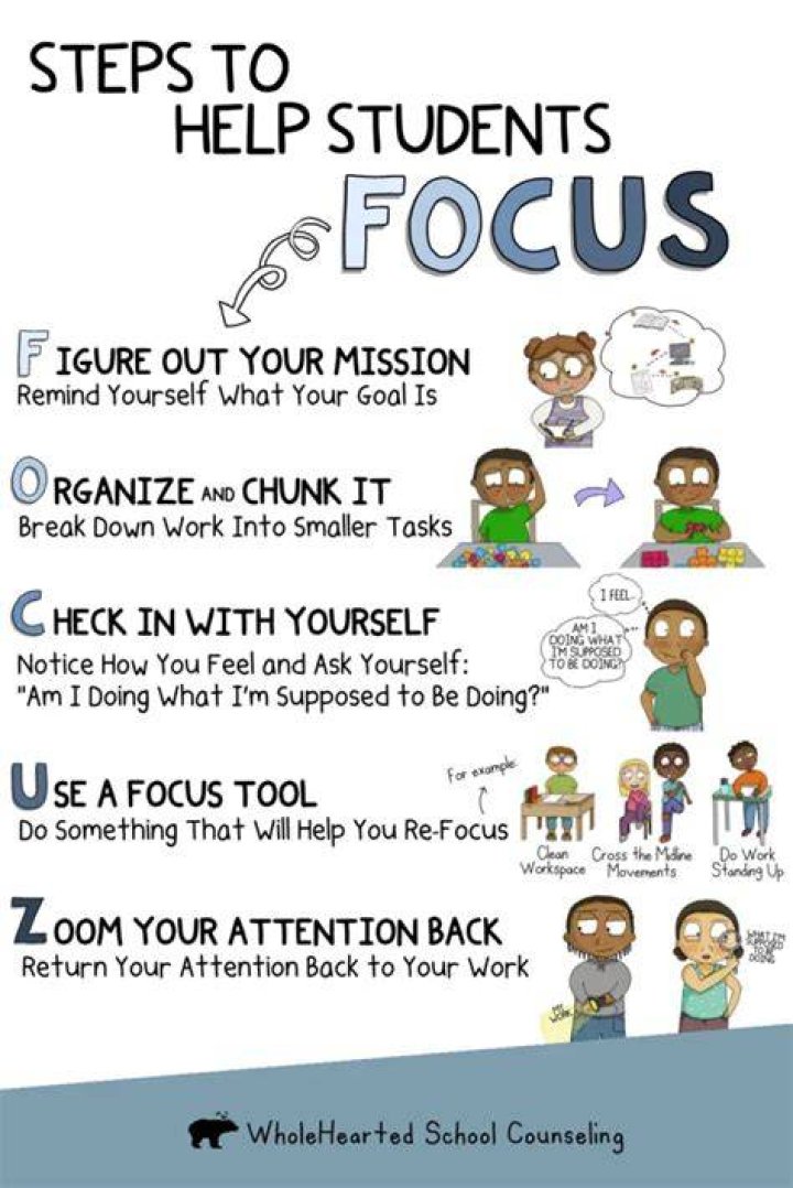 What can help me focus on homework?