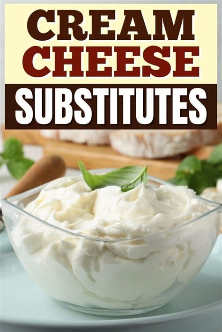 What can replace cream cheese?