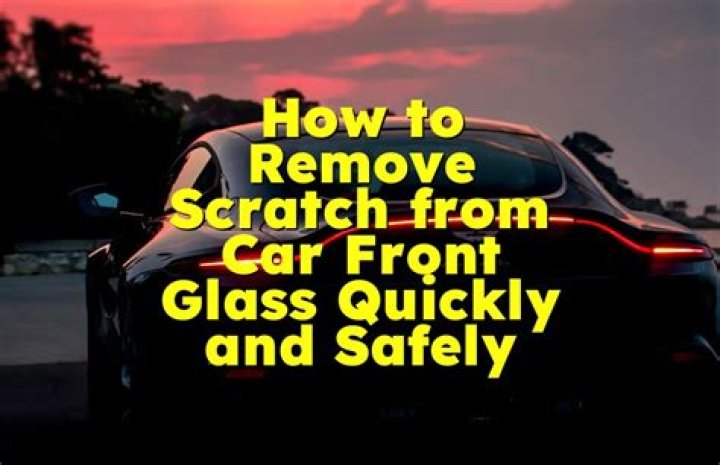 What Cannot scratch glass?
