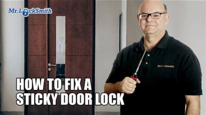 What causes a sticky lock?