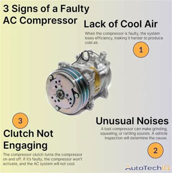 What causes AC compressor failure car