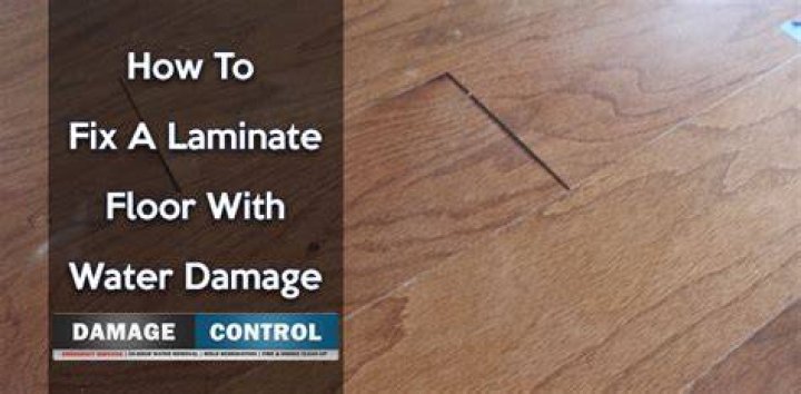 What causes moisture under laminate flooring?