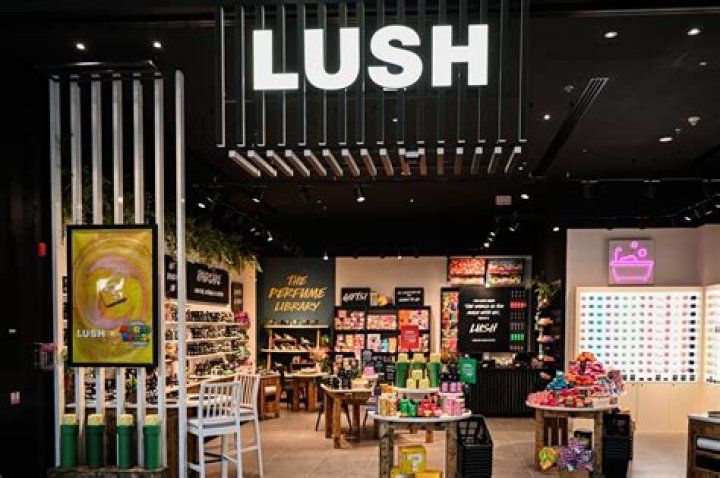 What countries does Lush have stores in?