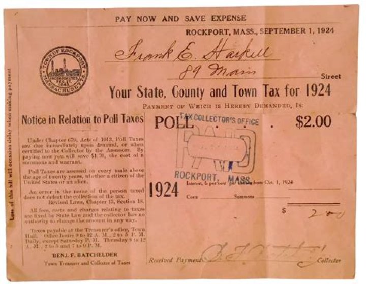What did the poll tax replace?
