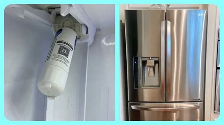 What does a fridge water filter filter out?