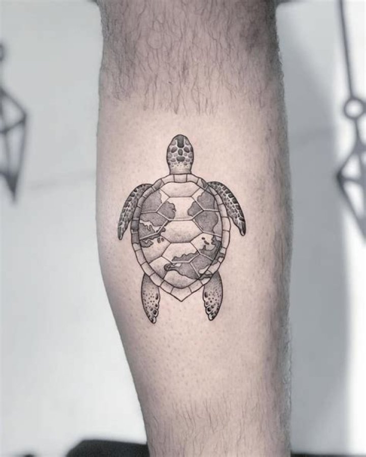 What does a turtle tattoo symbolize?