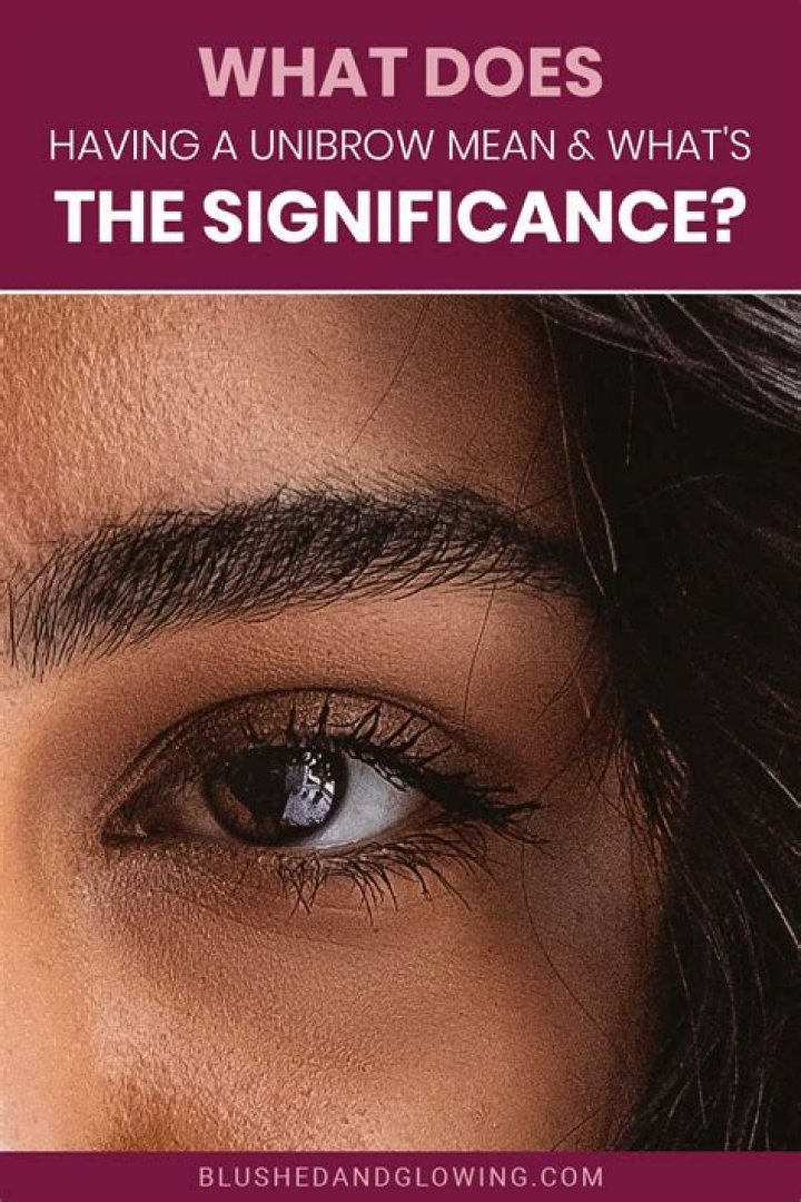 What does a uni brow mean?