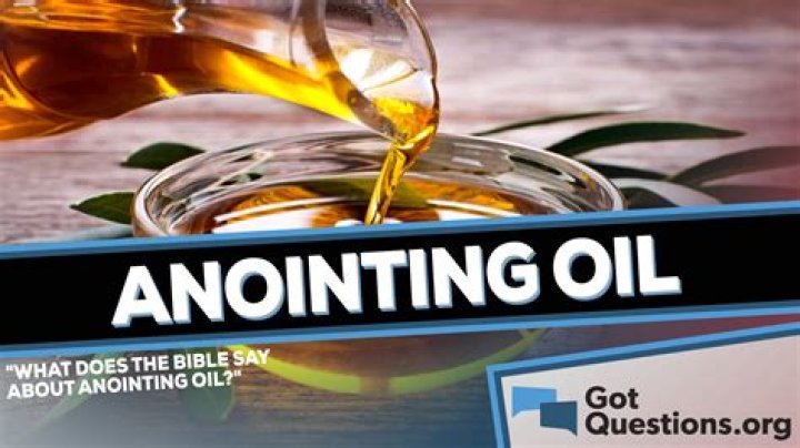 What does anointing mean in confirmation