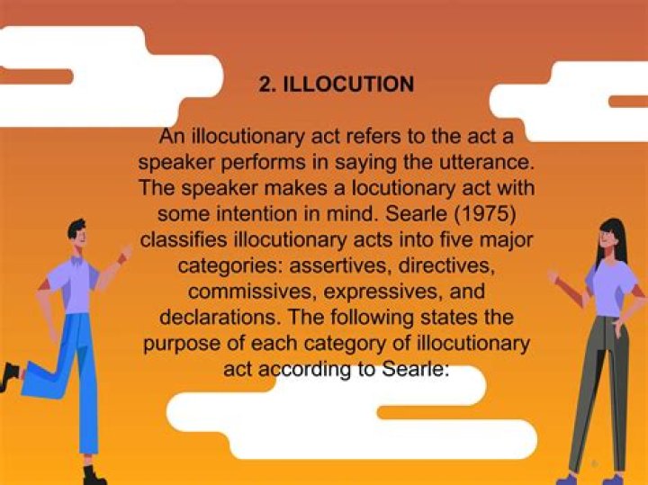 What does Illocutionary act mean