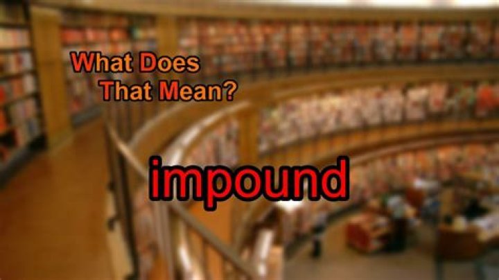 What does impound account mean