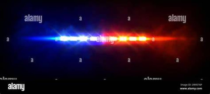 What does it mean when a cop has solid blue lights on?