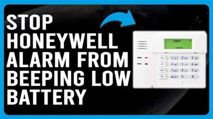 What does it mean when your alarm system keeps beeping?