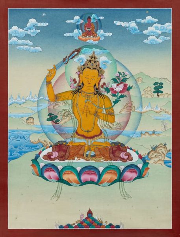 What does manjushri represent?