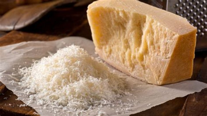 What does Parmesan cheese look like?