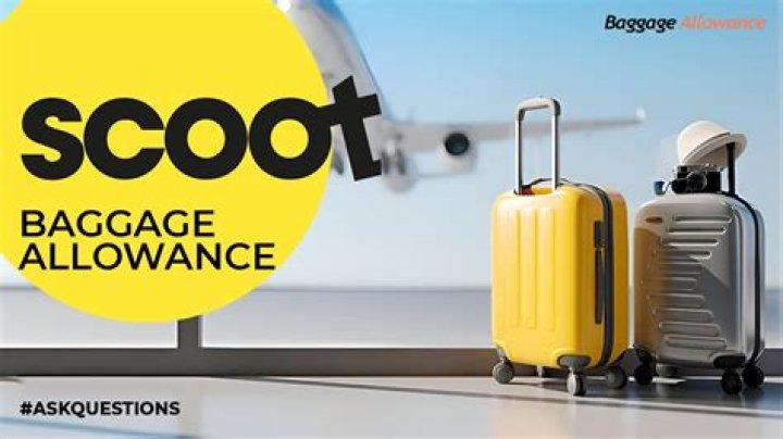 What does Scoot with baggage mean