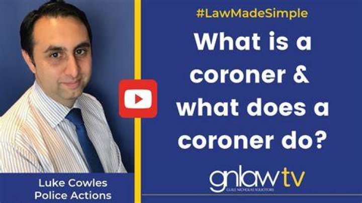 What does the coroner do