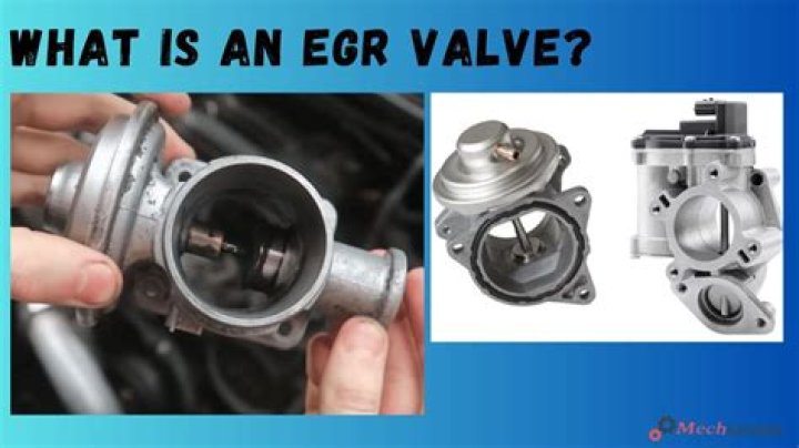 What does the EGR valve control