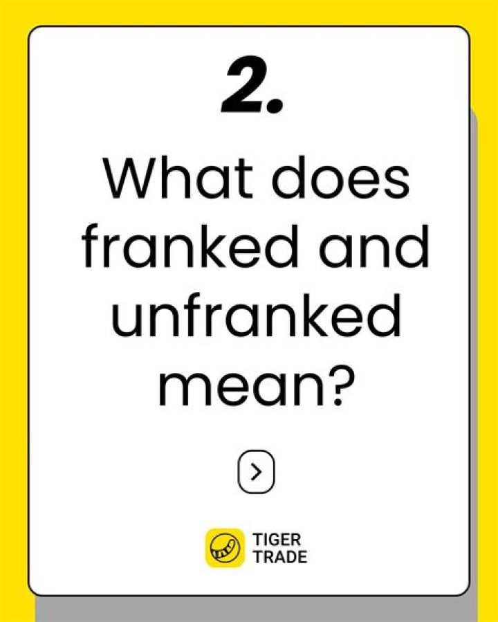 What does unfranked mean