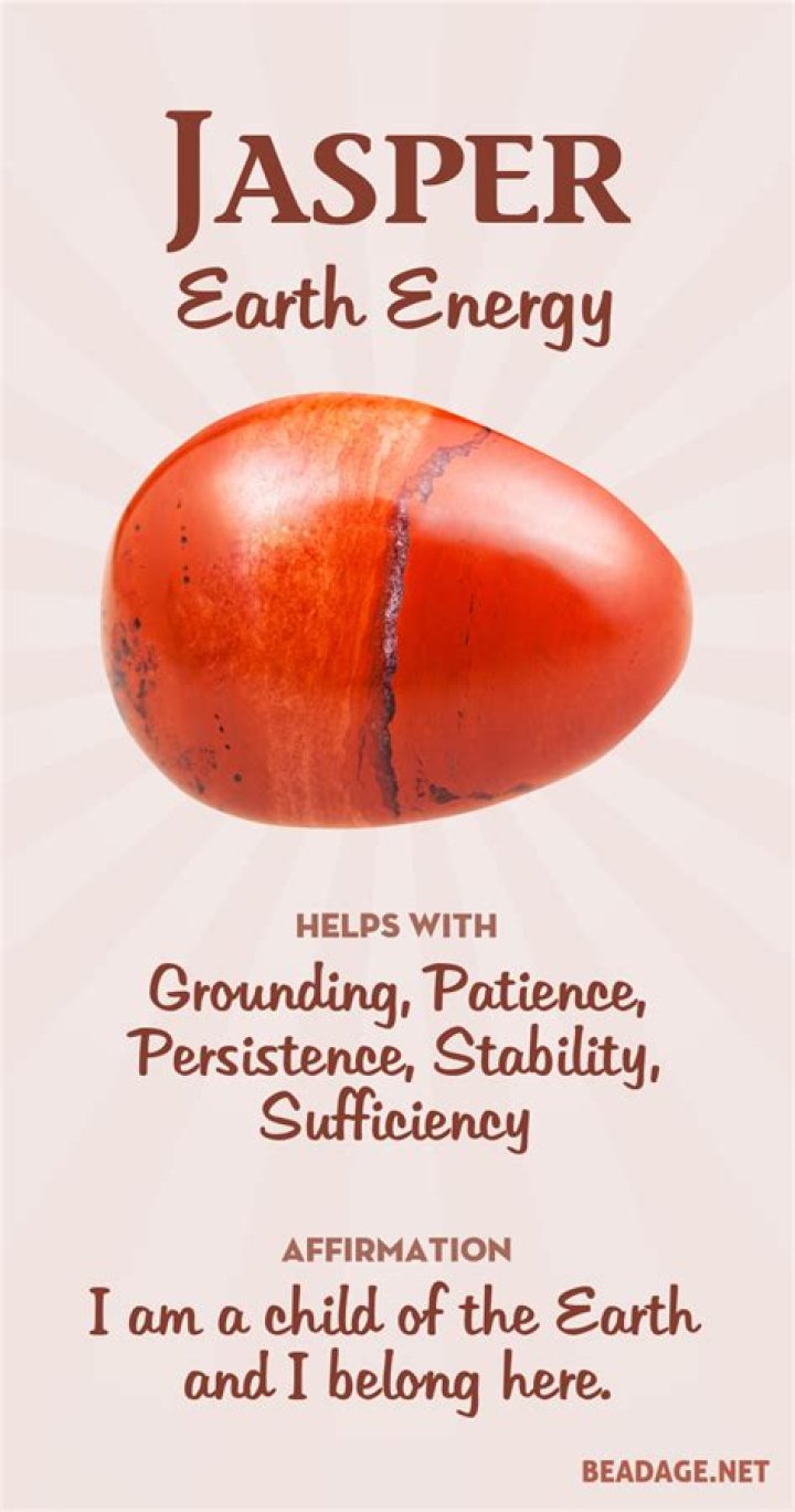 What healing properties does Jasper have