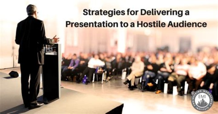 What is a hostile audience