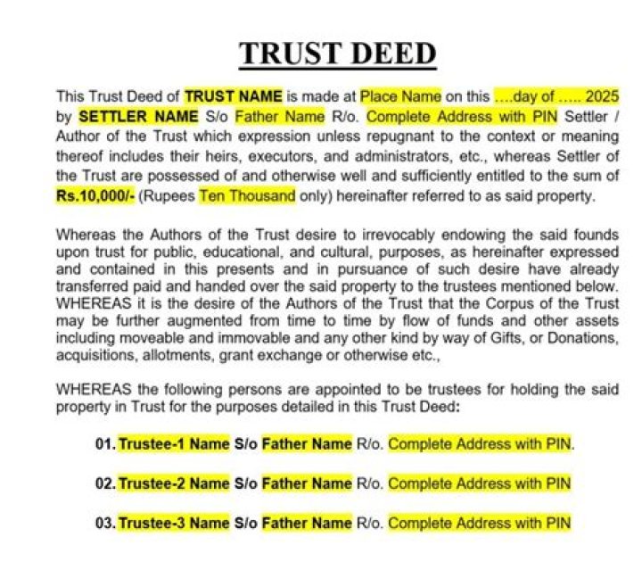 What is a junior trust deed