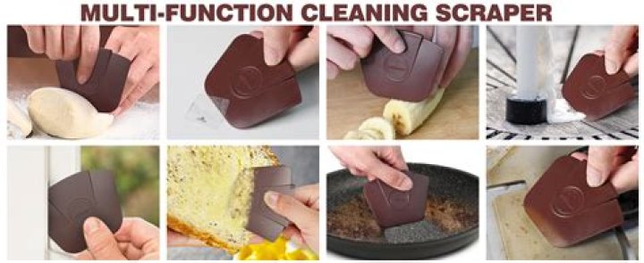 What is a kitchen scraper used for?