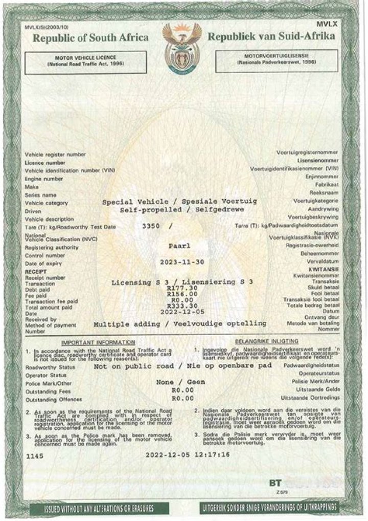 What is a MVL1 form?
