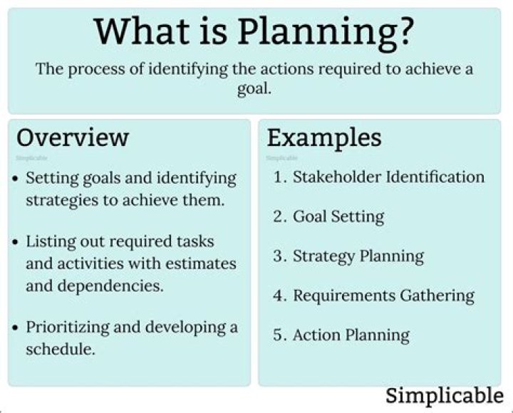 What is a planning section chief