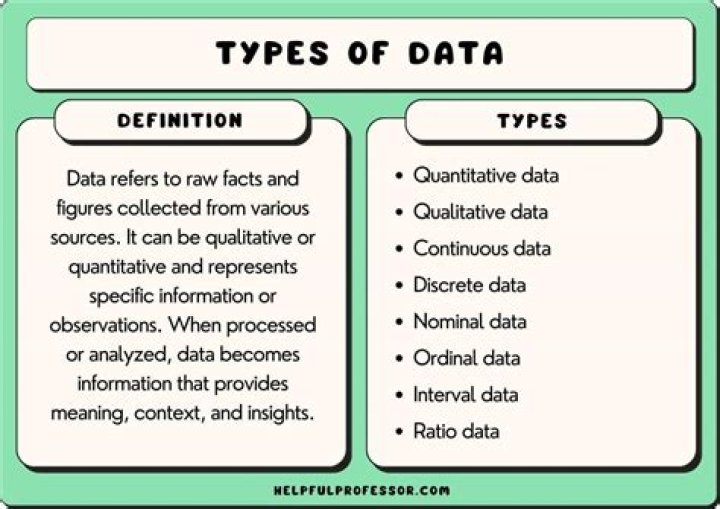 What is a real data type example?
