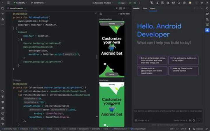 What is Android constructor