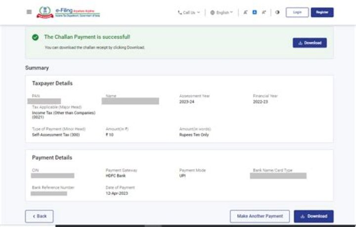 What is BSR Code for HDFC bank?