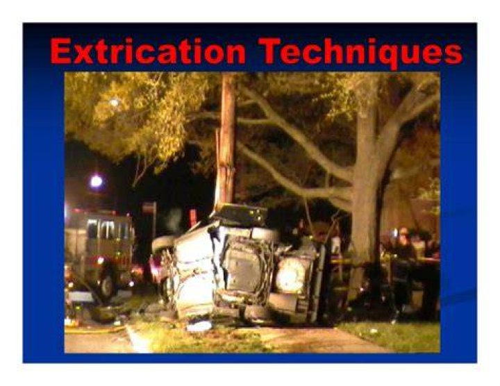 What is extrication training?
