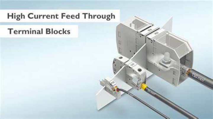 What is feed-through terminal blocks?