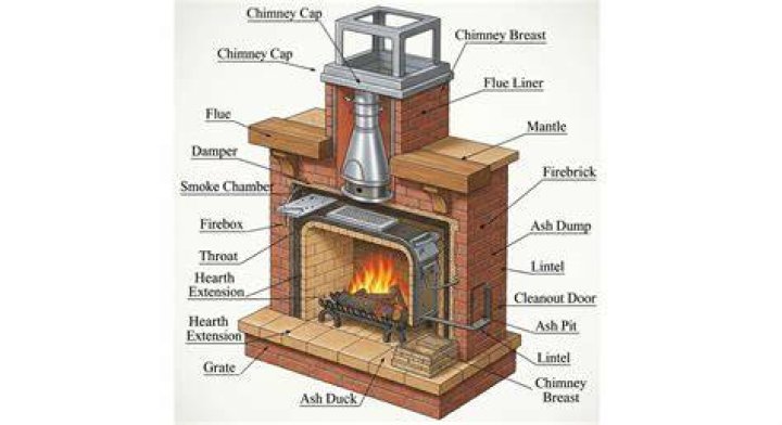 What is fireplace mortar