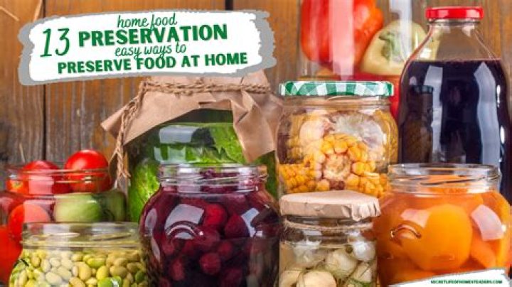 What is fruit preservation
