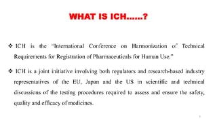 What is ICH E3?