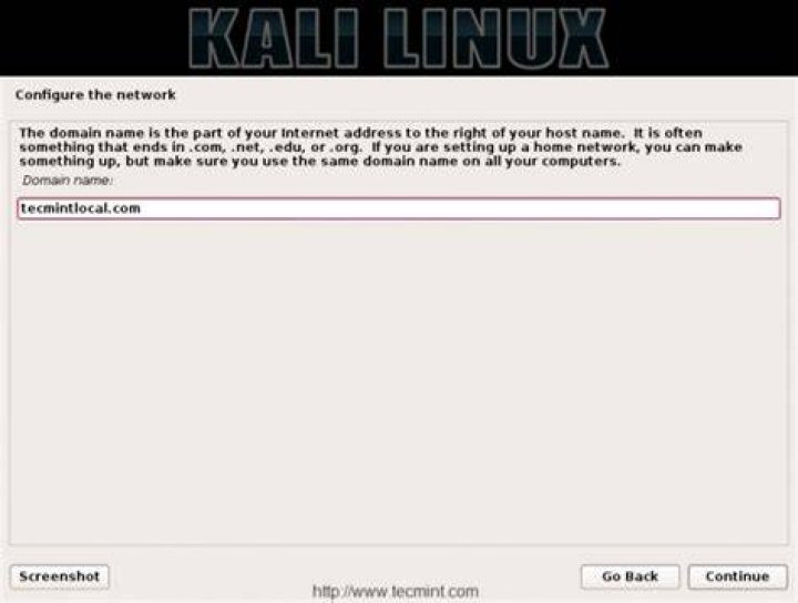 What is my local domain name Linux?