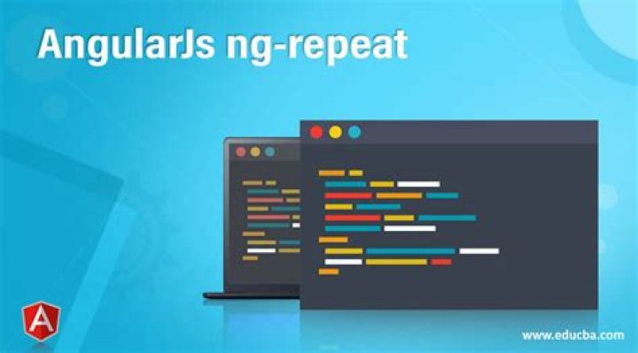What is Ng repeat in AngularJS