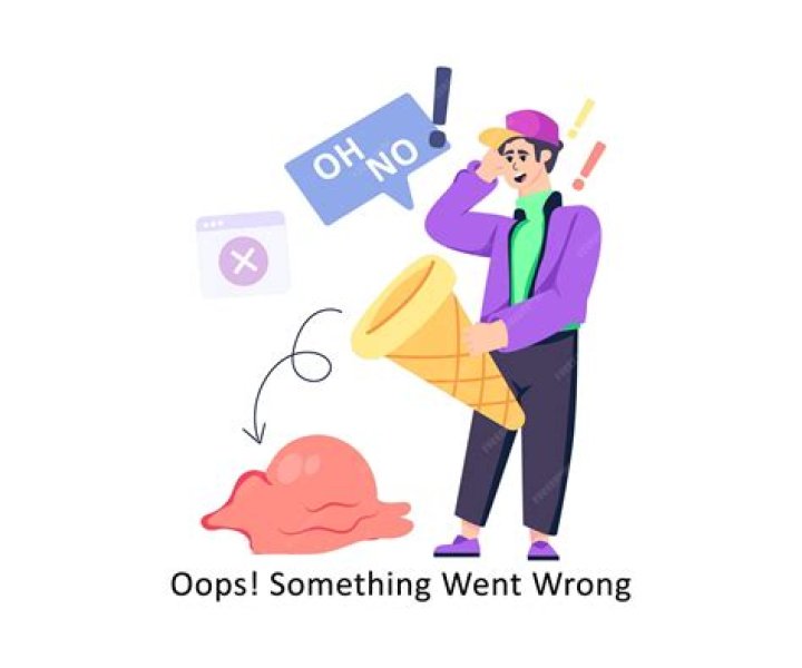 What is Oops something went wrong