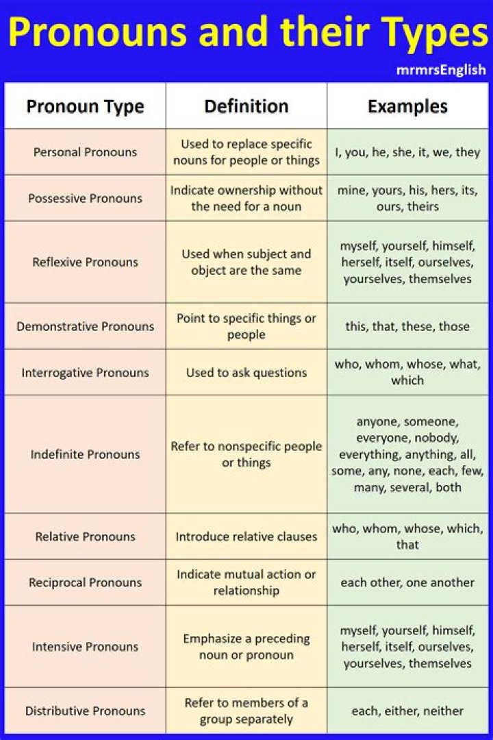 What is pronoun reference with example?