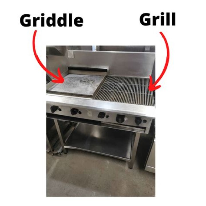 What is the difference between a griddle and a grill?