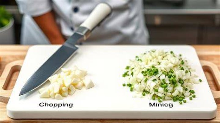 What is the difference between chopping?